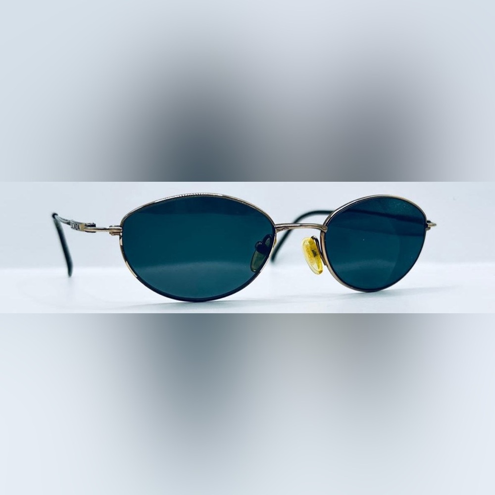 Escada E167 Gold Oval Sunglasses Frames Only